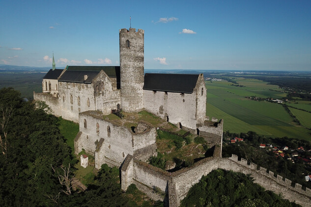 pohled na hrad Bezděz